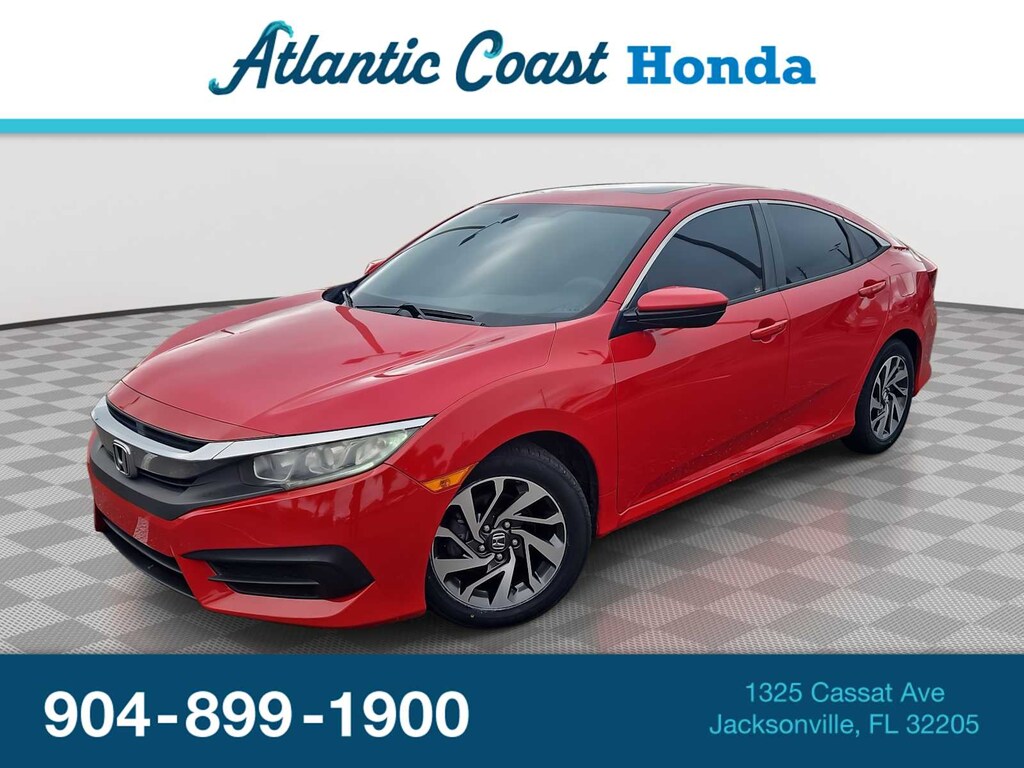 Used 2018 Honda Civic EX Sedan