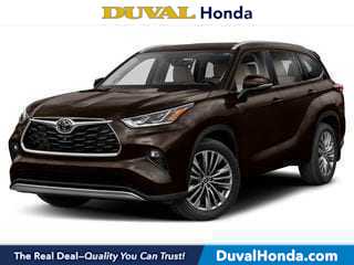 2022 Toyota Highlander Platinum Hero Image