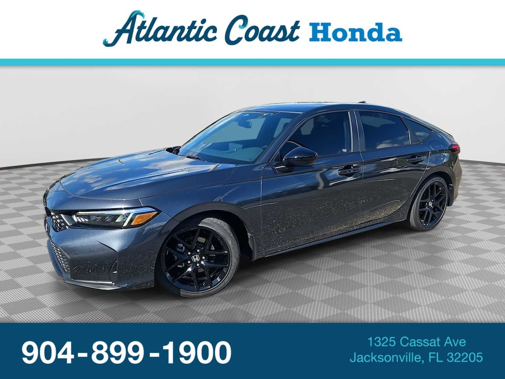 Certified 2025 Honda Civic Sport Hatchback