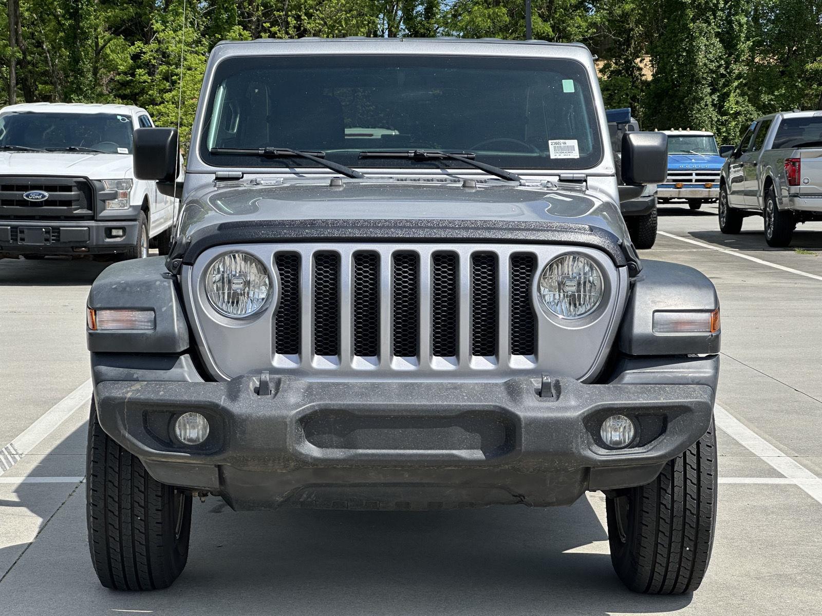 Used 2020 Jeep Wrangler Unlimited Sport S with VIN 1C4HJXDN8LW236024 for sale in Clayton, GA