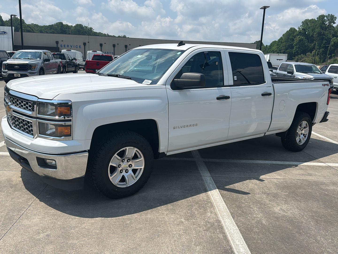Used 2014 Chevrolet Silverado 1500 LT with VIN 3GCUKREH5EG195790 for sale in Clayton, GA