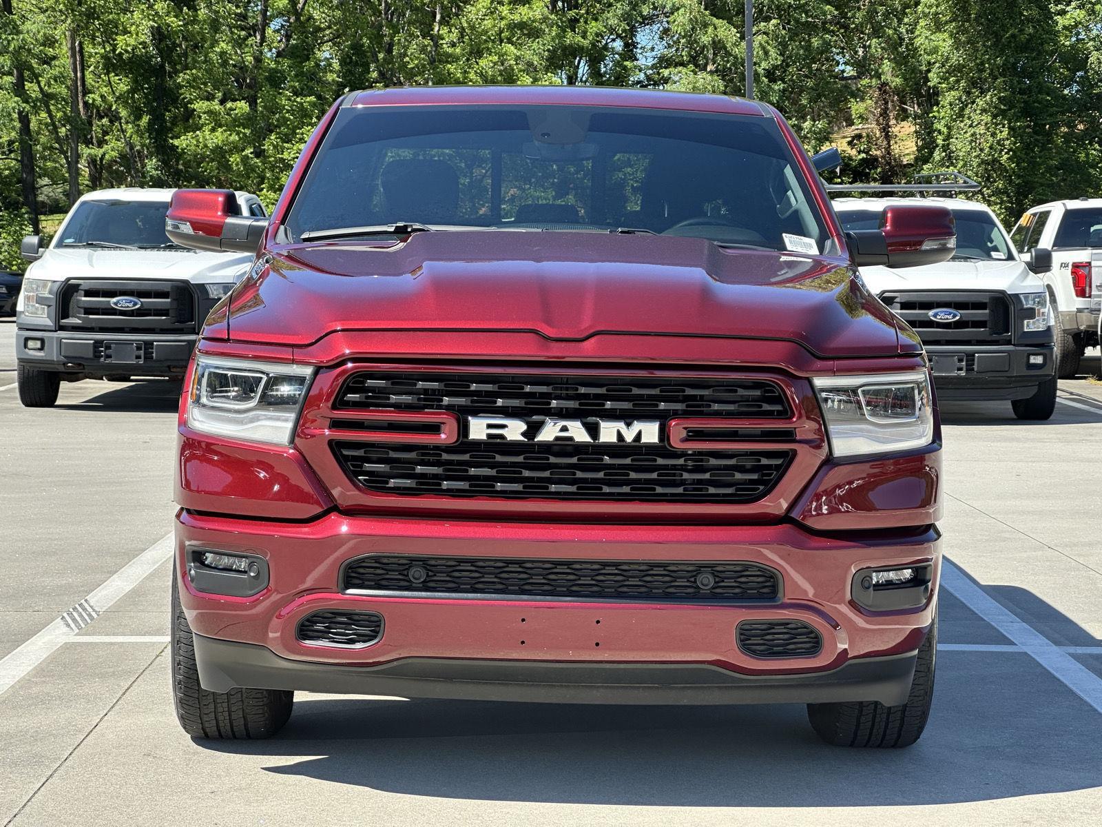 Used 2023 RAM Ram 1500 Pickup Big Horn/Lone Star with VIN 1C6SRFFT6PN589529 for sale in Clayton, GA
