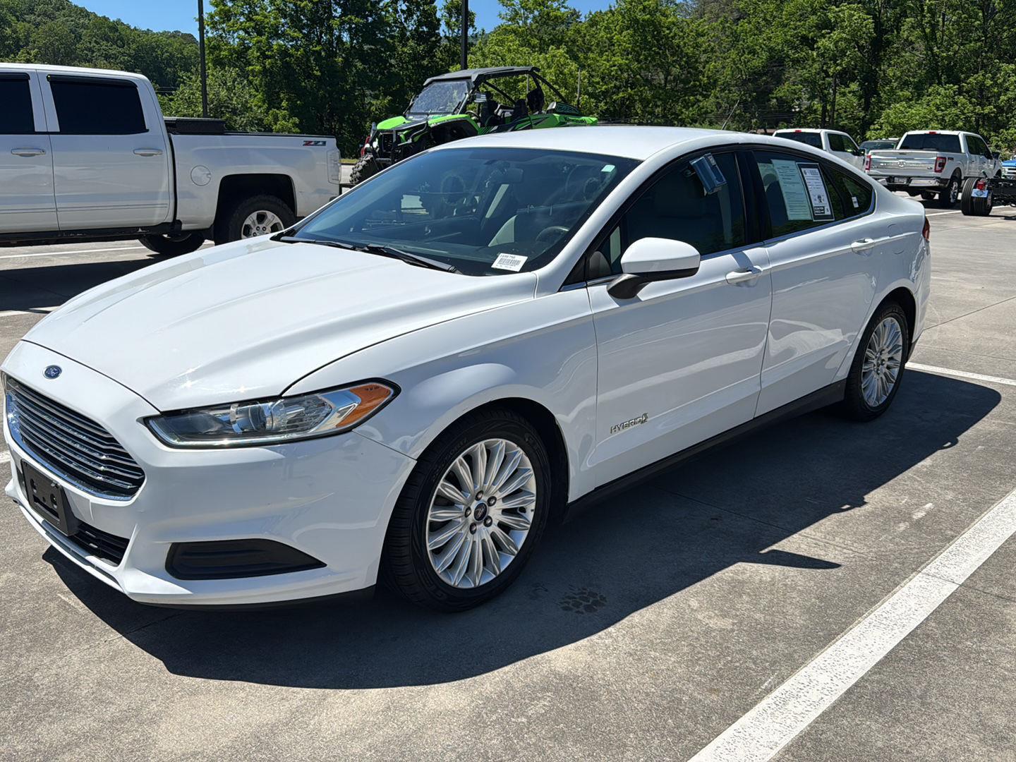 Used 2016 Ford Fusion Hybrid S with VIN 3FA6P0UU3GR189875 for sale in Clayton, GA