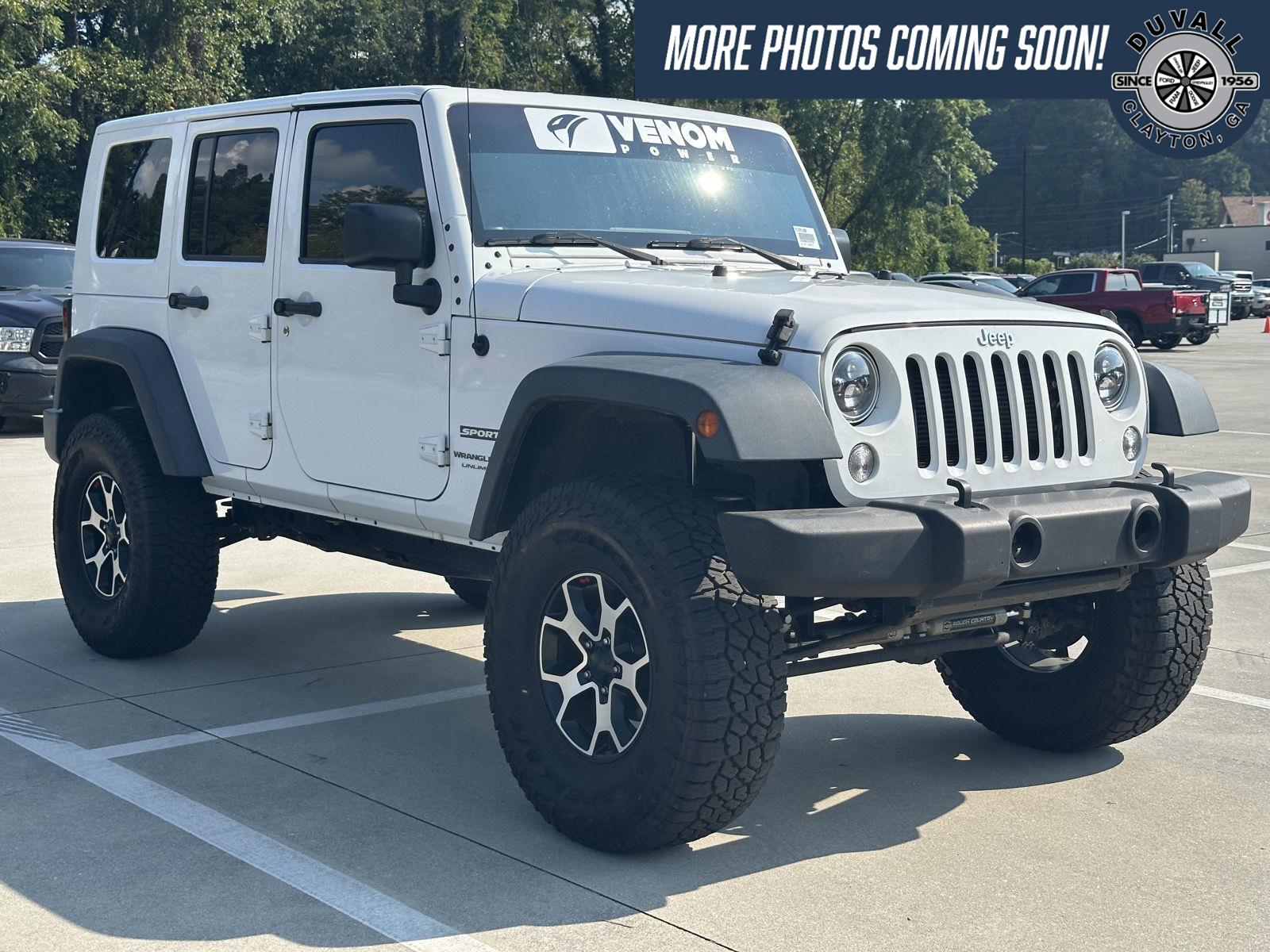 2018 Jeep Wrangler JK Unlimited Sport S's photo