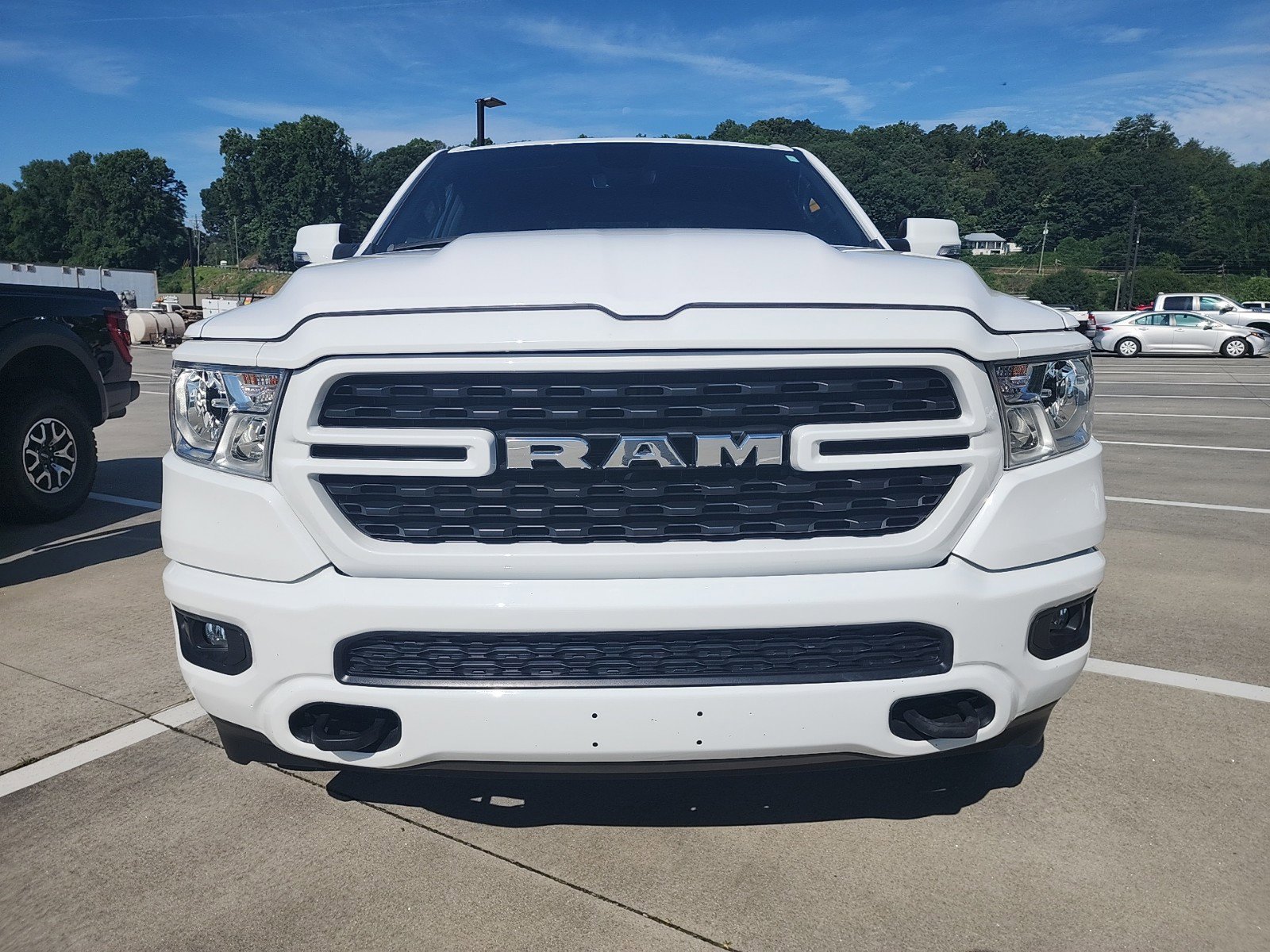 Used 2022 RAM Ram 1500 Pickup Big Horn/Lone Star with VIN 1C6SRFBT0NN378121 for sale in Clayton, GA