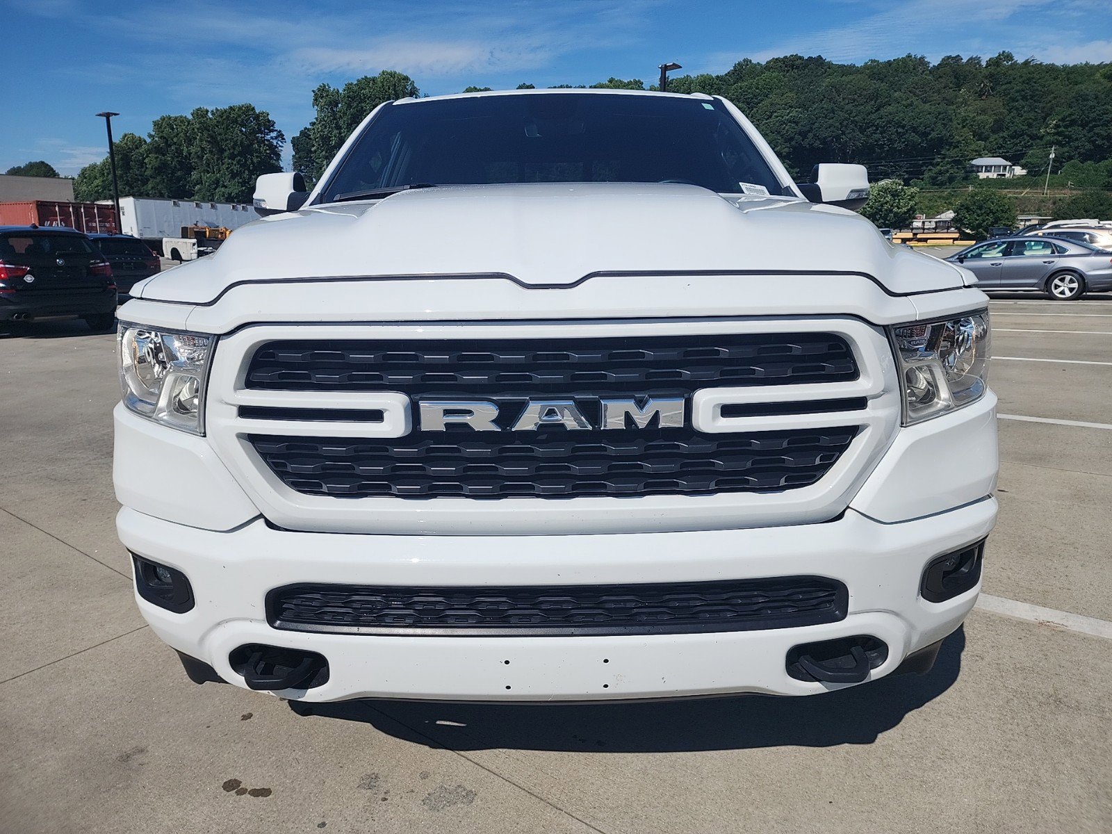 Used 2022 RAM Ram 1500 Pickup Big Horn/Lone Star with VIN 1C6SRFBTXNN378109 for sale in Clayton, GA