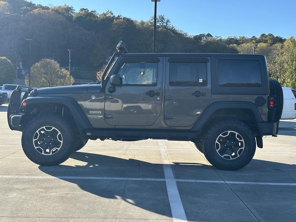 Used 2018 Jeep Wrangler JK Unlimited Sport S SUV