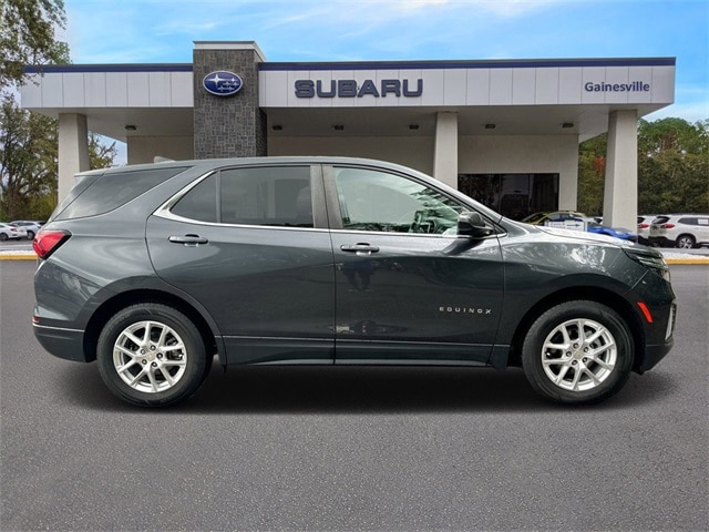 Used 2022 Chevrolet Equinox LT with VIN 3GNAXUEV9NS100228 for sale in Gainesville, FL