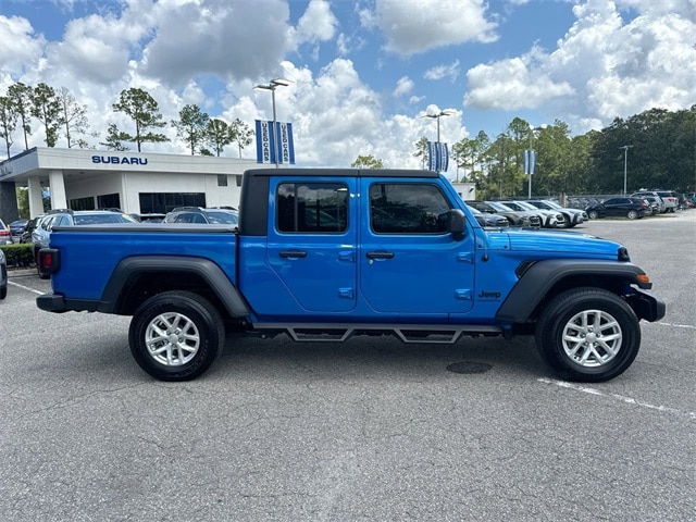 Used 2023 Jeep Gladiator Sport S with VIN 1C6HJTAG2PL573480 for sale in Gainesville, FL