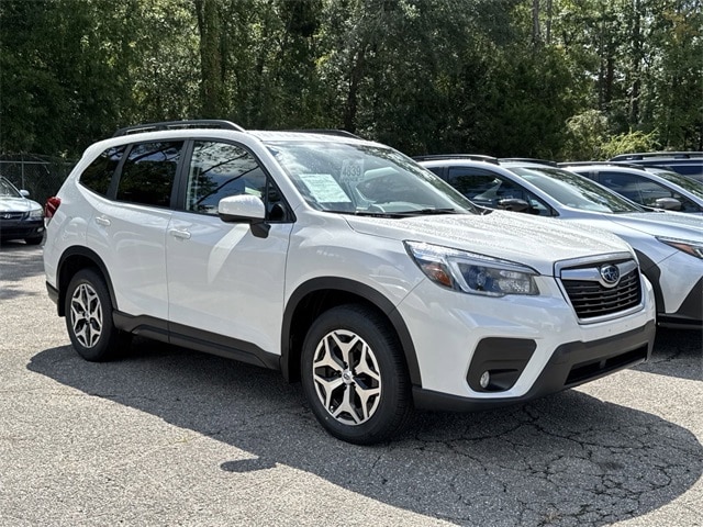 Used 2021 Subaru Forester Premium with VIN JF2SKAFC7MH562531 for sale in Gainesville, FL