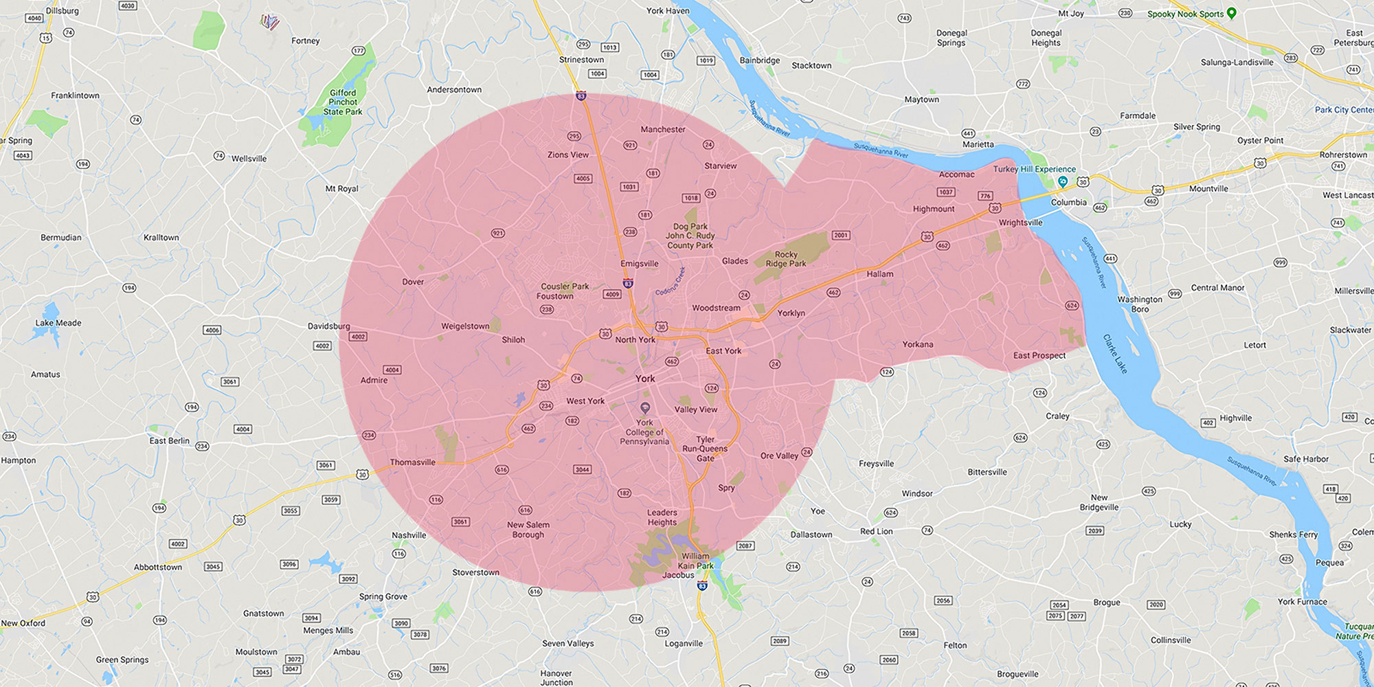 Local Delivery Area
