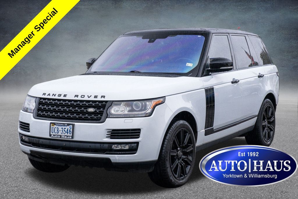 2016 Land Rover Range Rover HSE