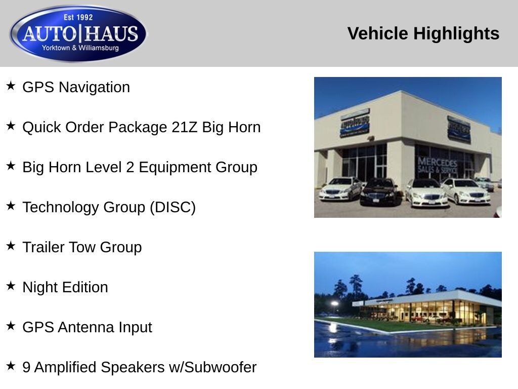 Used 2025 Ram 1500 Big Horn/Lone Star Truck