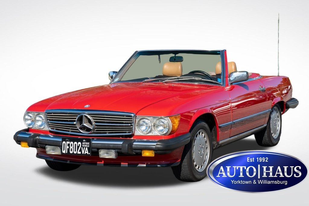 Used 1986 Mercedes-Benz 500-Class 560 SL Convertible