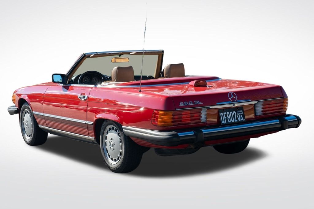 Used 1986 Mercedes-Benz 500-Class 560 SL Convertible