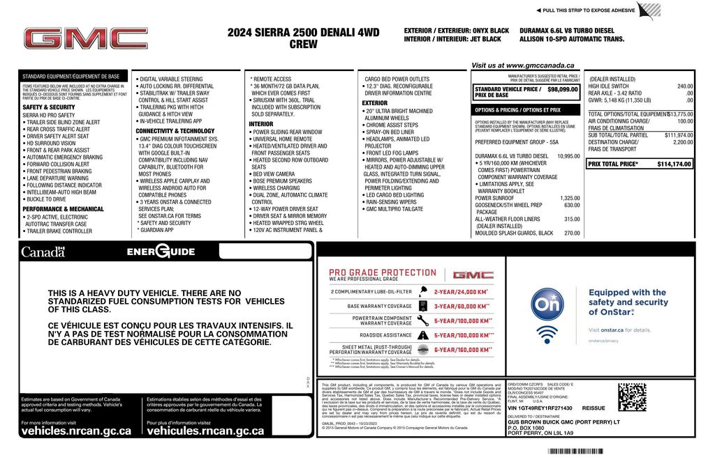 2024 GMC Sierra 2500HD Denali's photo