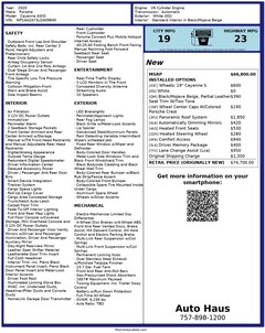 2020 Porsche Cayenne Base SUV