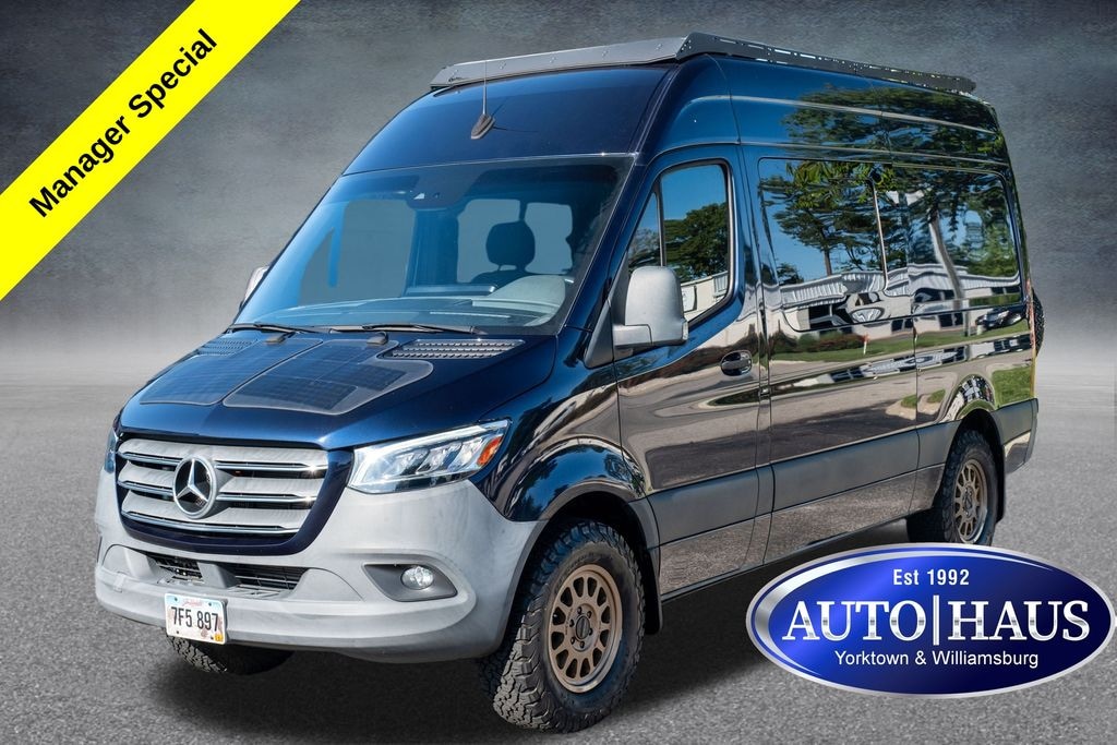 Used 2021 Mercedes-Benz Sprinter 2500 Adventure Wagon Conversion Crew 144 WB Cargo Van