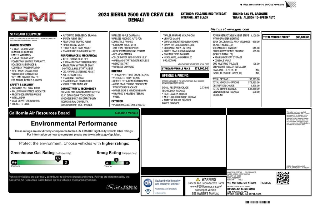 Used 2024 GMC Sierra 2500HD Denali Truck