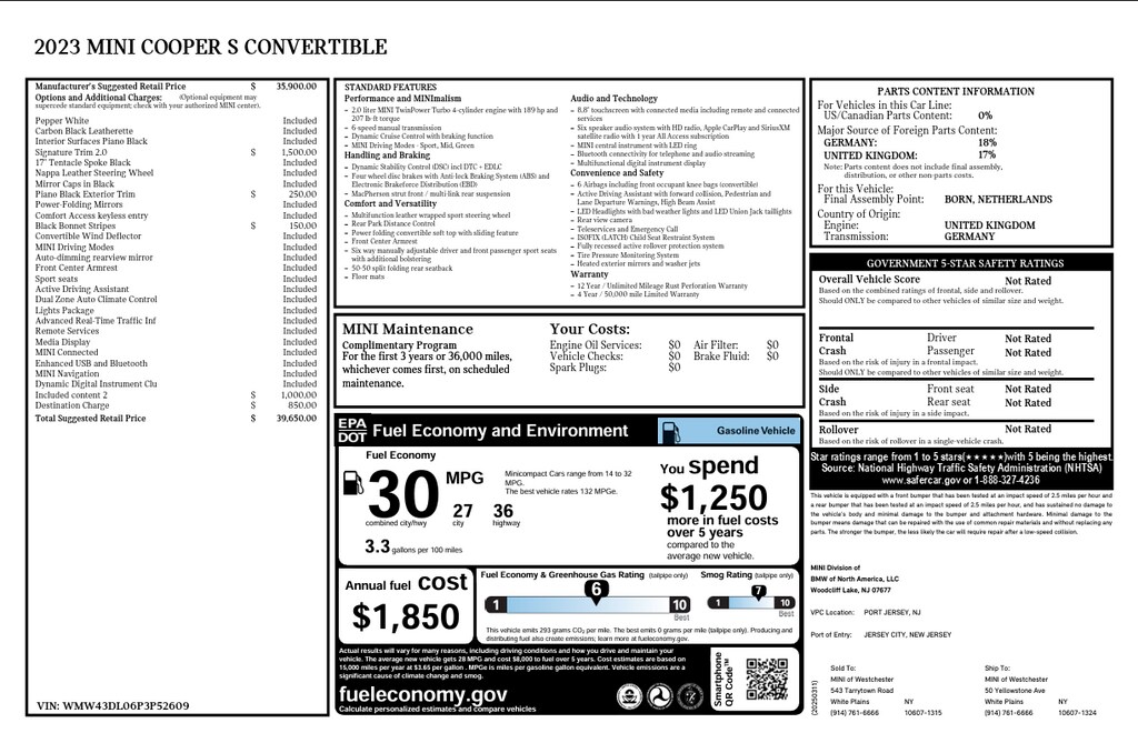 2023 MINI Convertible S - Photo 3