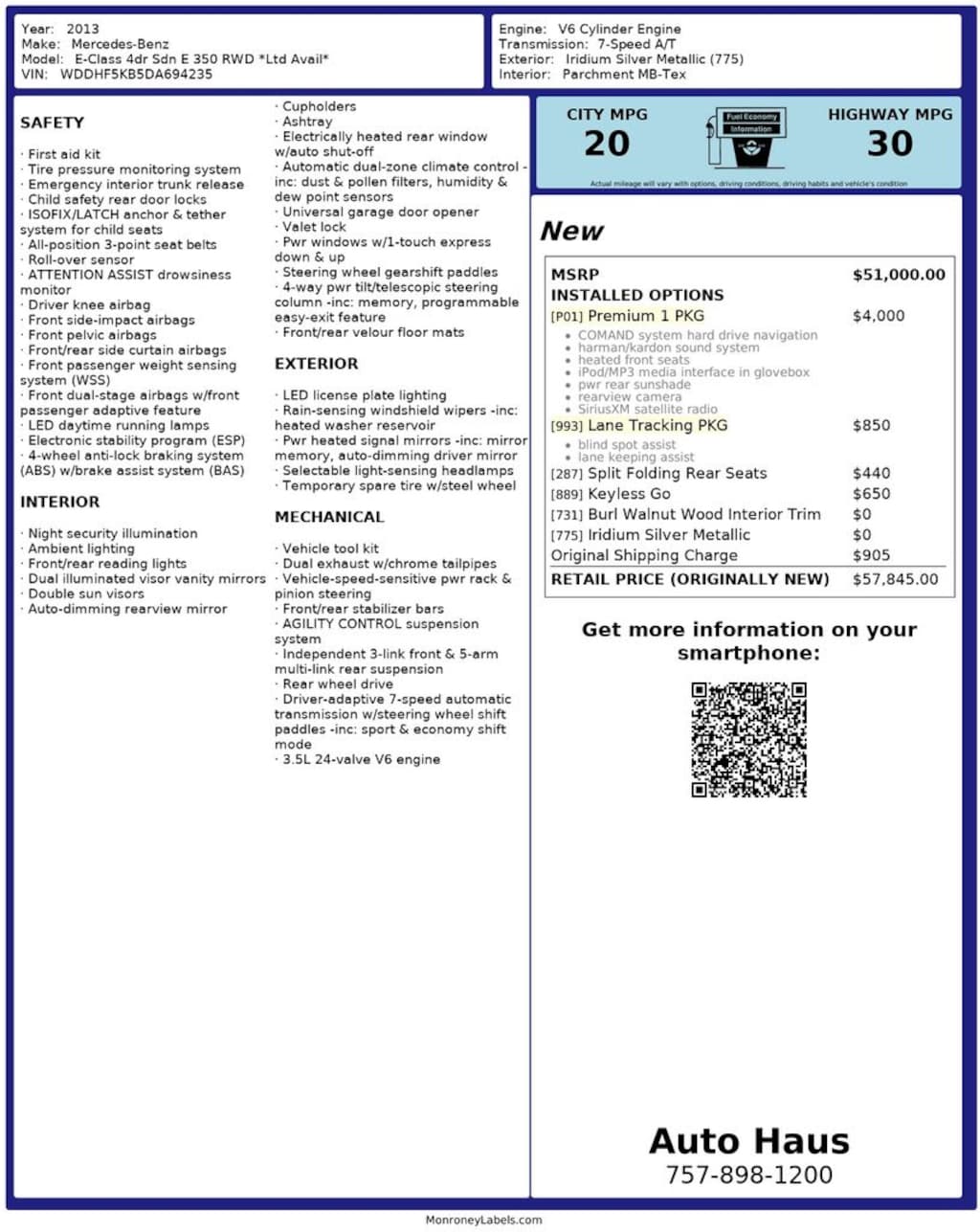 Used 2013 Mercedes-Benz E-Class E 350 Sedan