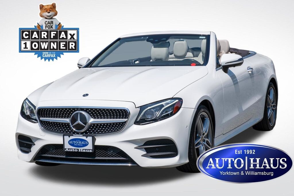 Used 2018 Mercedes-Benz E-Class E 400 Convertible