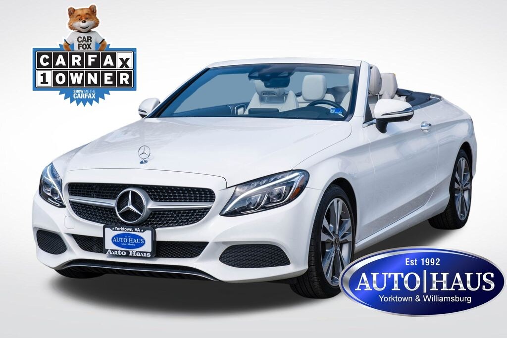 Used 2018 Mercedes-Benz C-Class C 300 Convertible