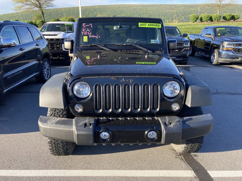 Used 2015 Jeep Wrangler Sport 4x4 SUV