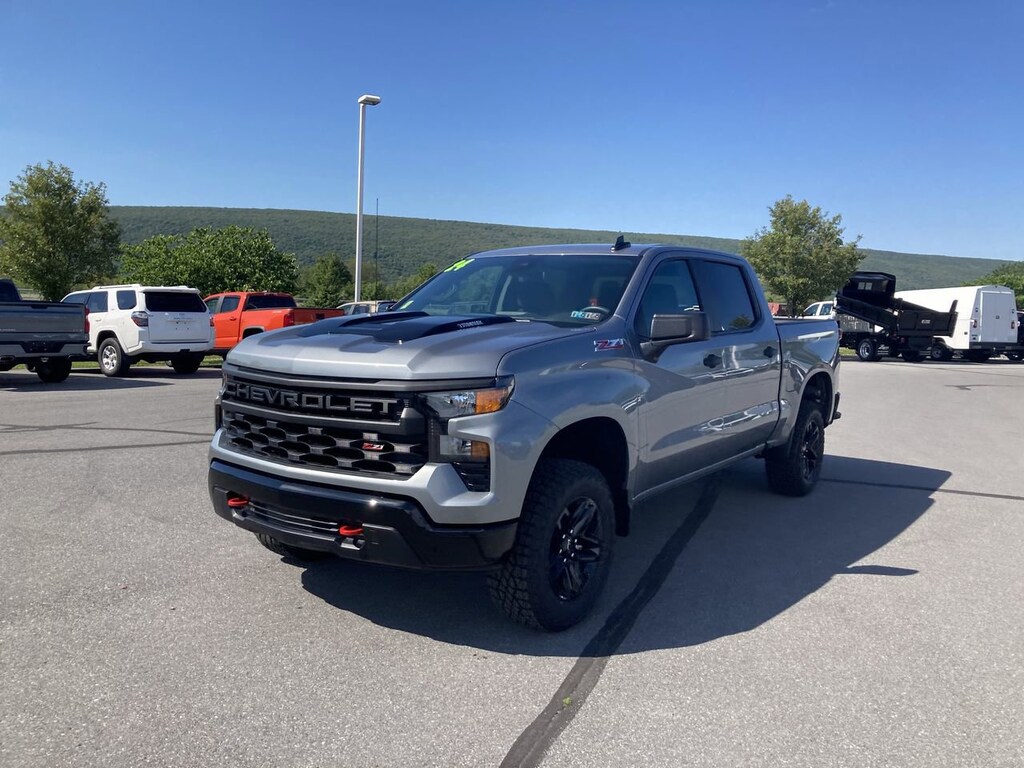 Used 2024 Chevrolet Silverado 1500 Custom Trail Boss Truck Crew Cab