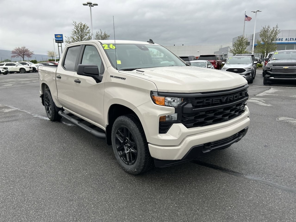 New 2026 Chevrolet Silverado 1500 Custom Truck Crew Cab