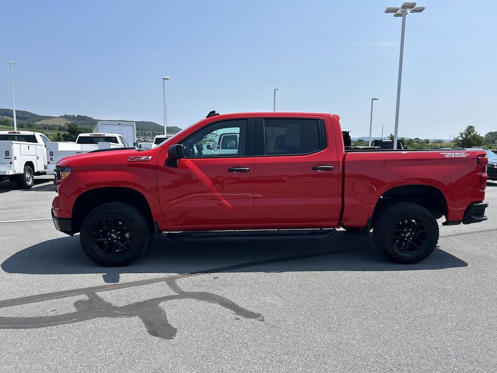 Used 2024 Chevrolet Silverado 1500 Custom Trail Boss Truck Crew Cab