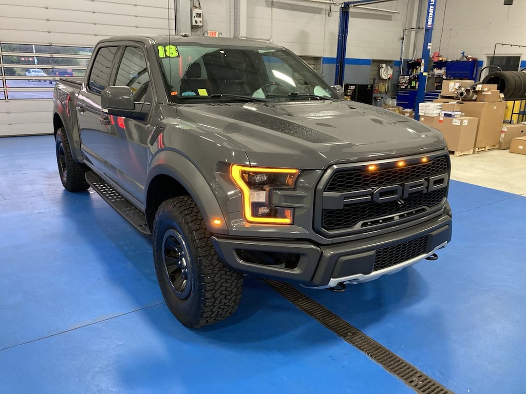 Used 2018 Ford F-150 Raptor Truck SuperCrew Cab