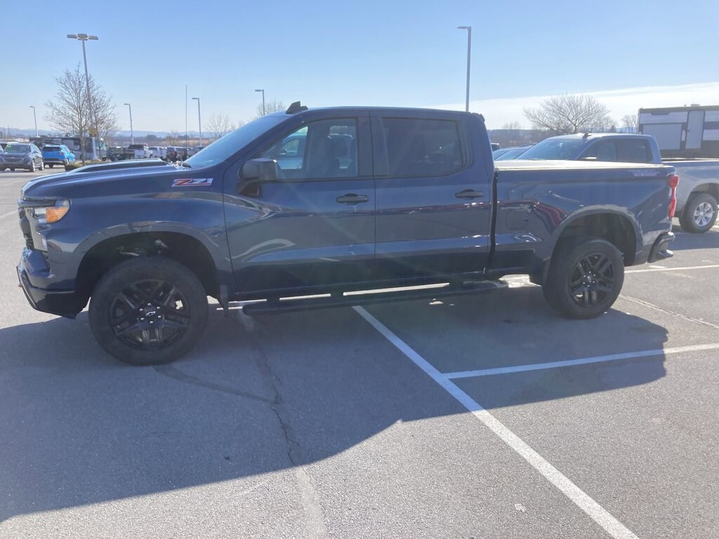 Used 2022 Chevrolet Silverado 1500 Custom Trail Boss Truck Crew Cab