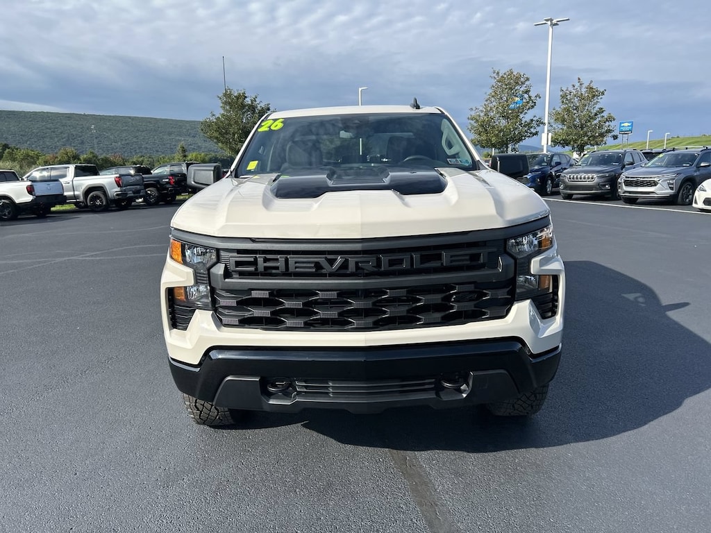 New 2026 Chevrolet Silverado 1500 Custom Trail Boss Truck Crew Cab