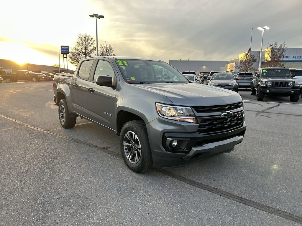 Used 2021 Chevrolet Colorado Z71 Truck Crew Cab