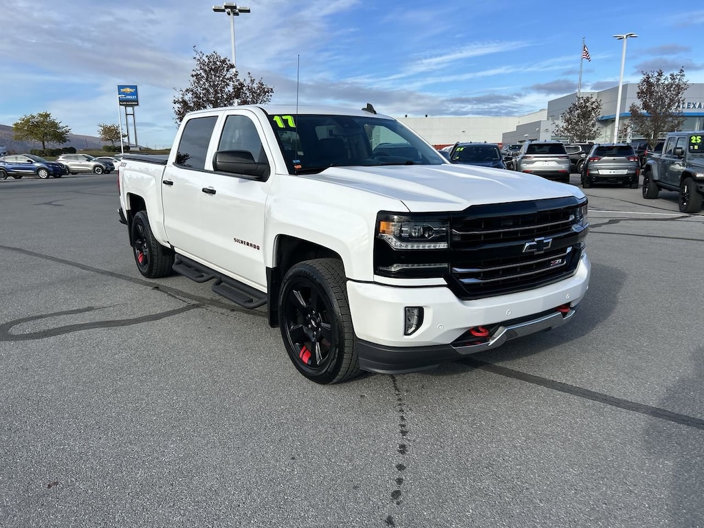 Used 2017 Chevrolet Silverado 1500 LTZ Truck Crew Cab