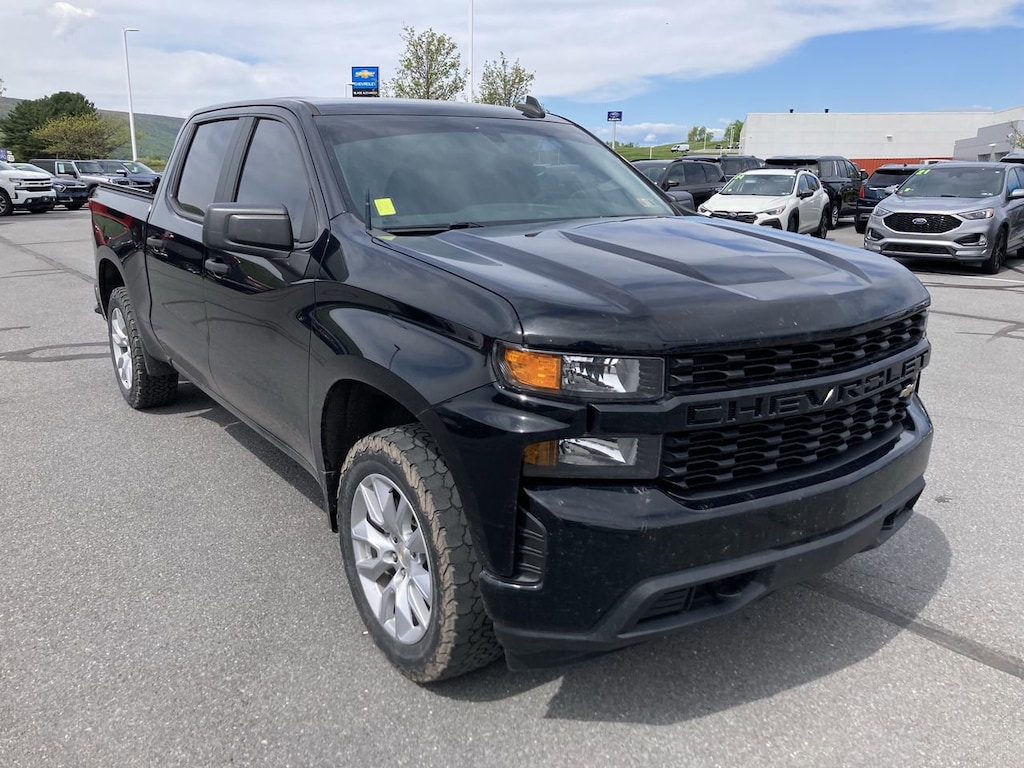 Used 2020 Chevrolet Silverado 1500 Silverado Custom Truck Crew Cab