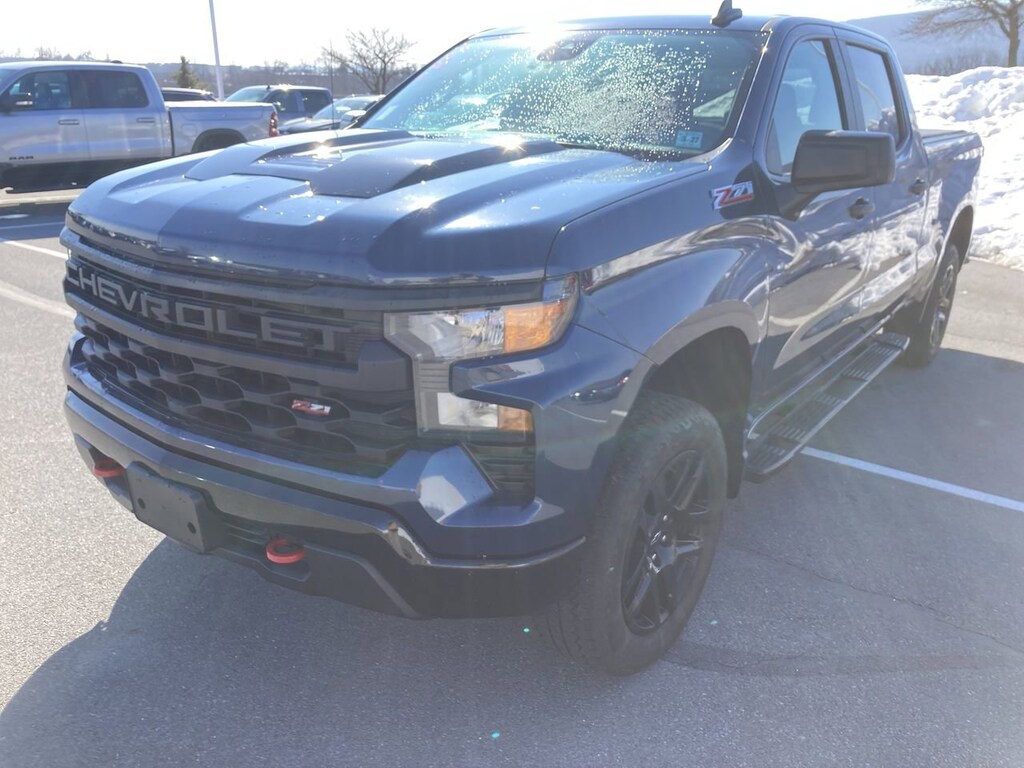 Used 2022 Chevrolet Silverado 1500 Custom Trail Boss Truck Crew Cab