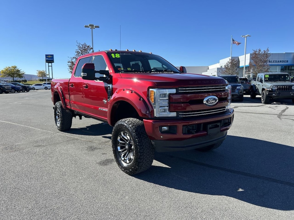 Used 2018 Ford F-250 Lariat Truck Crew Cab