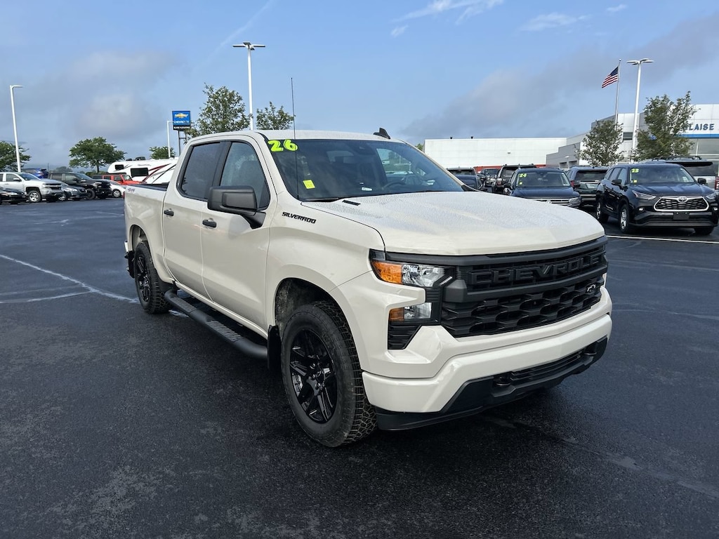 New 2026 Chevrolet Silverado 1500 Custom Truck Crew Cab