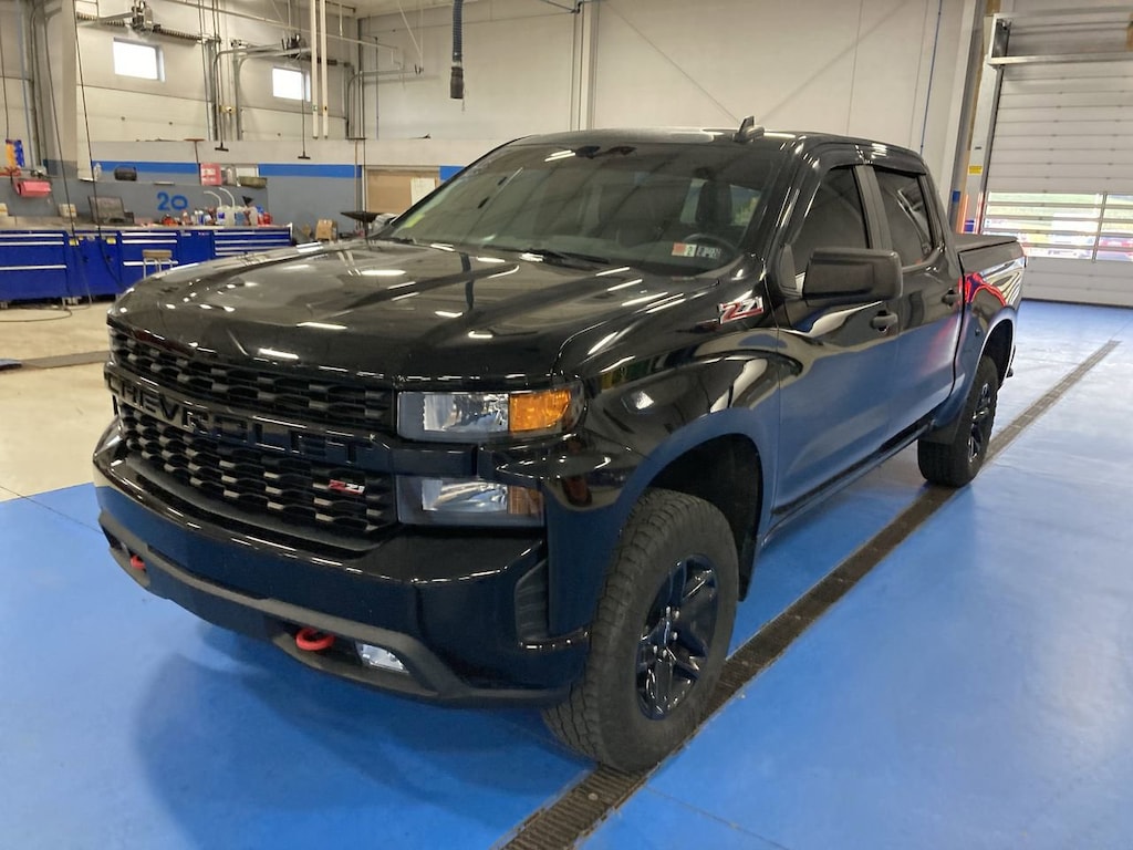 Used 2020 Chevrolet Silverado 1500 Silverado Custom Trail Boss Truck Crew Cab