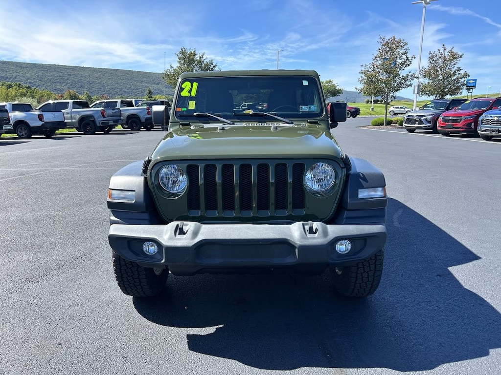 Used 2021 Jeep Wrangler Unlimited Sport SUV