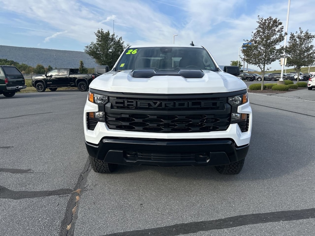 New 2026 Chevrolet Silverado 1500 Custom Trail Boss Truck Crew Cab