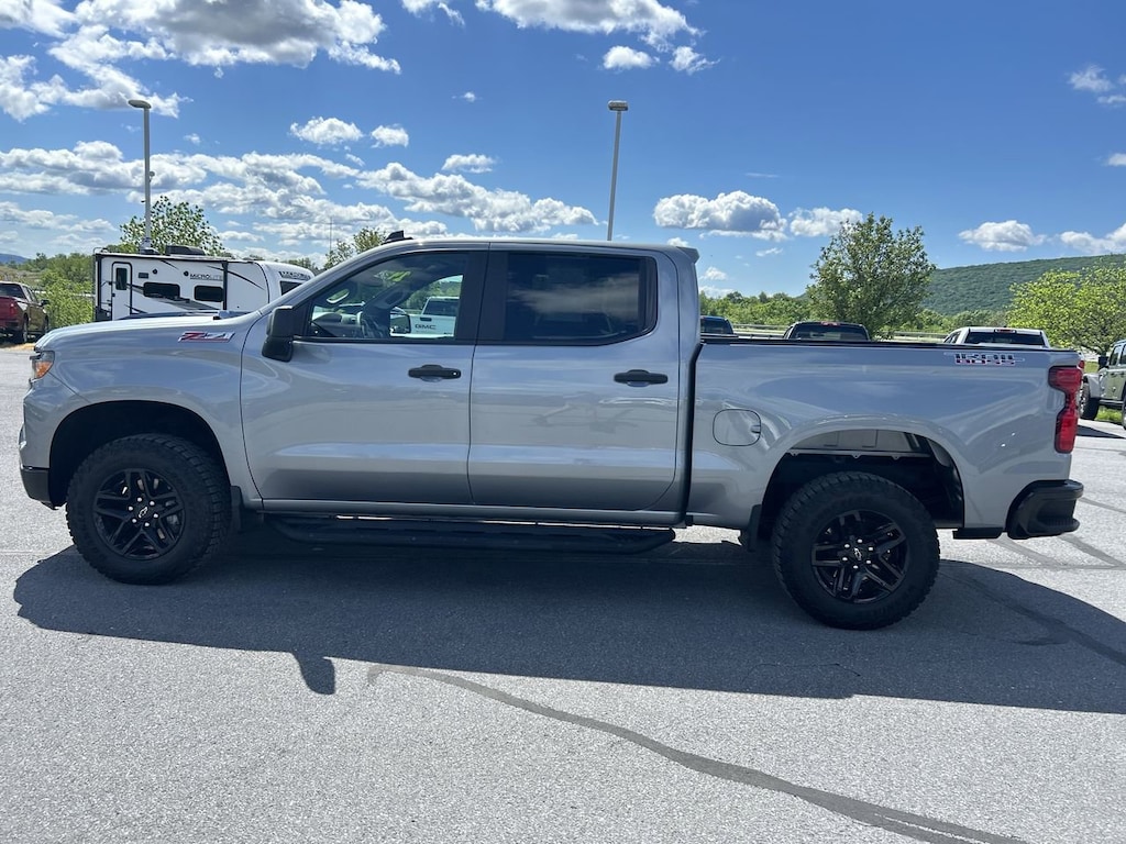 Used 2024 Chevrolet Silverado 1500 Custom Trail Boss Truck Crew Cab