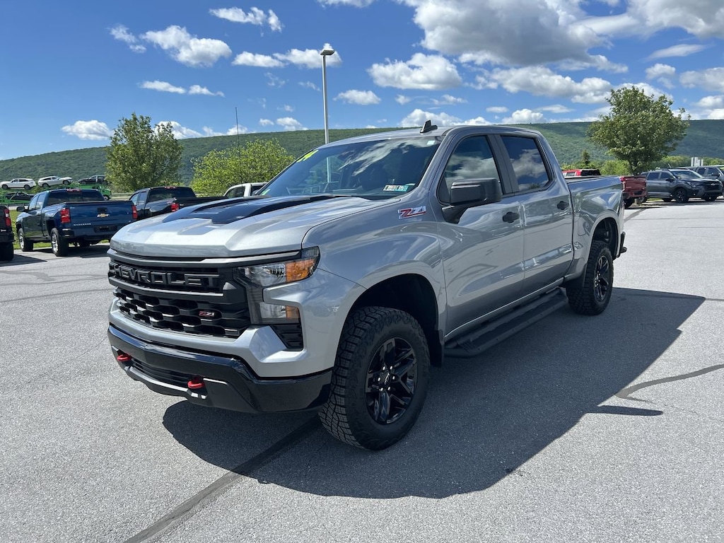 Used 2024 Chevrolet Silverado 1500 Custom Trail Boss Truck Crew Cab