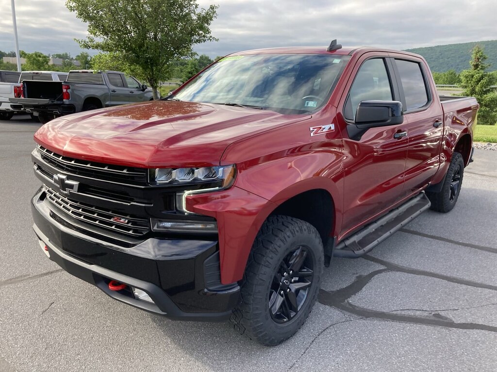 Used 2021 Chevrolet Silverado 1500 LT Trail Boss Truck Crew Cab