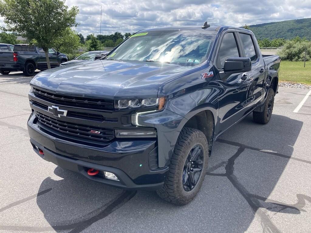 Used 2021 Chevrolet Silverado 1500 LT Trail Boss Truck Crew Cab