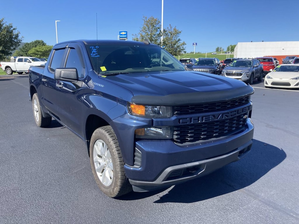 Used 2021 Chevrolet Silverado 1500 Custom Truck Crew Cab