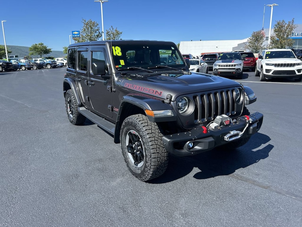 Used 2018 Jeep Wrangler Unlimited Rubicon 4x4 SUV