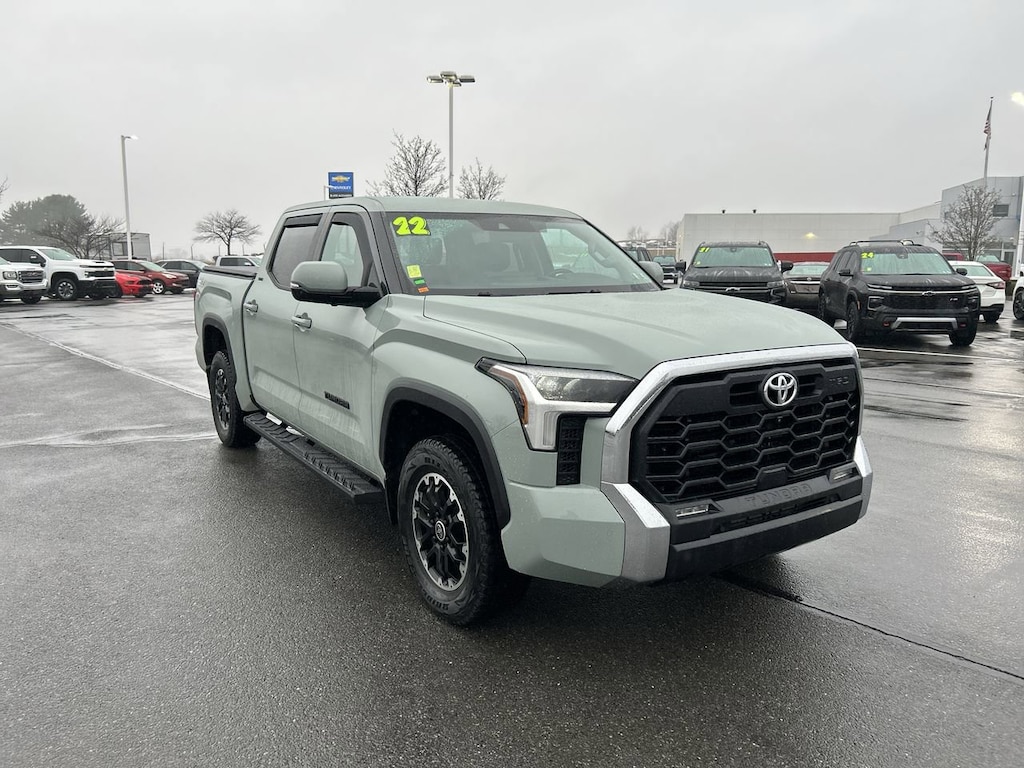 Used 2022 Toyota Tundra SR5 3.5L V6 Truck CrewMax